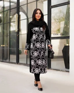 مانتو مجلسی زنانه کد 0304