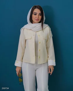 کراپ کت زنانه کد 2507