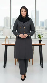 مانتو شلوار اداری زنانه کد 981