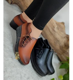 کفش طبی لژدار بغل بندی کد ۷۳۷