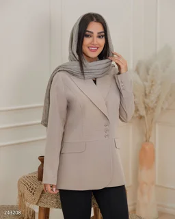 کت مجلسی و رسمی زنانه مدل مایدا کد ۷۵۰