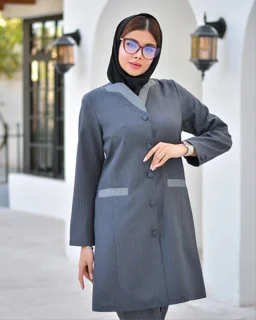 مانتو شلوار اداری زنانه کد ۴۷۰۳