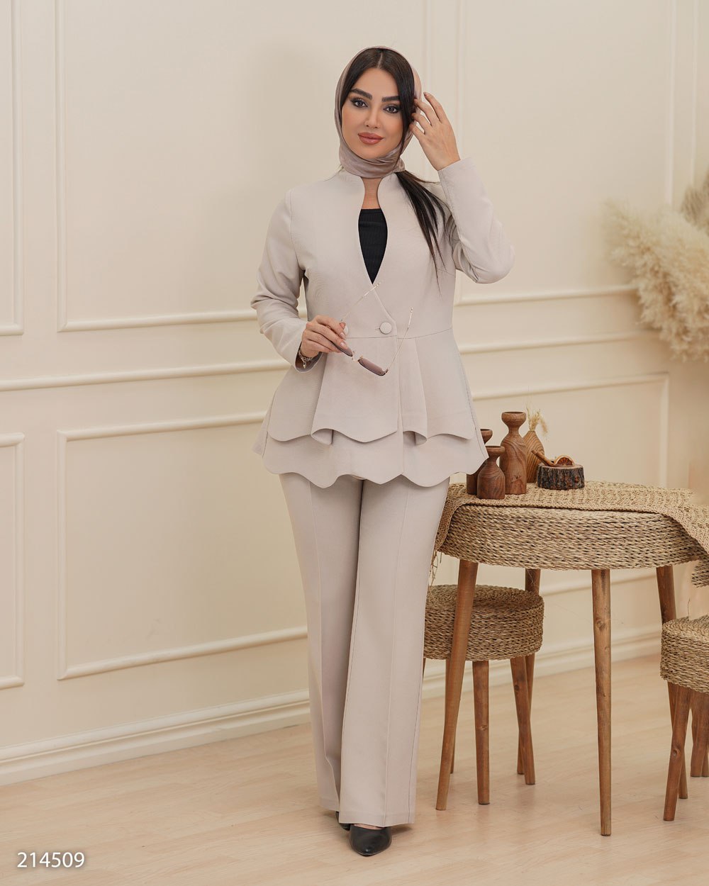 کت و شلوار مجلسی زنانه مازراتی بهارک