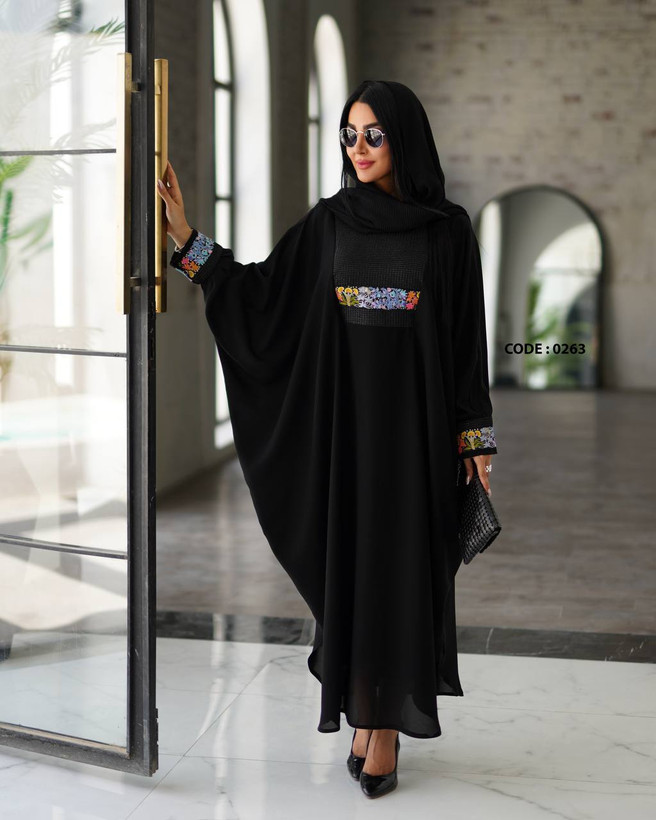عبا مجلسی زنانه طرح هندی