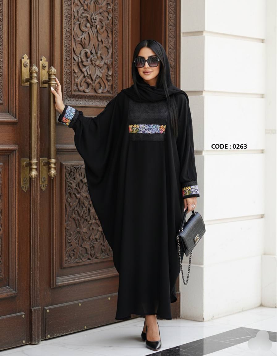 عبا مجلسی زنانه طرح هندی