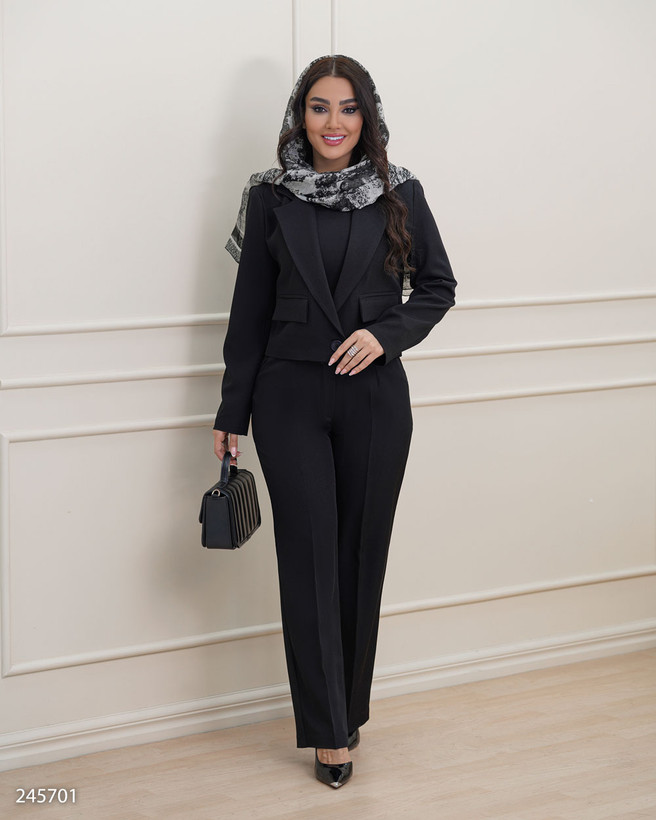 ست سه تیکه و کت و شلوار زنانه گندمک