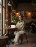 شومیز شانتون راه راه ترک