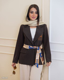 کت زنانه یقه انگلیسی کد۲۴۸۲