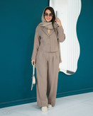 کراپ و شلوار زنانه کد ۲۴۸۵