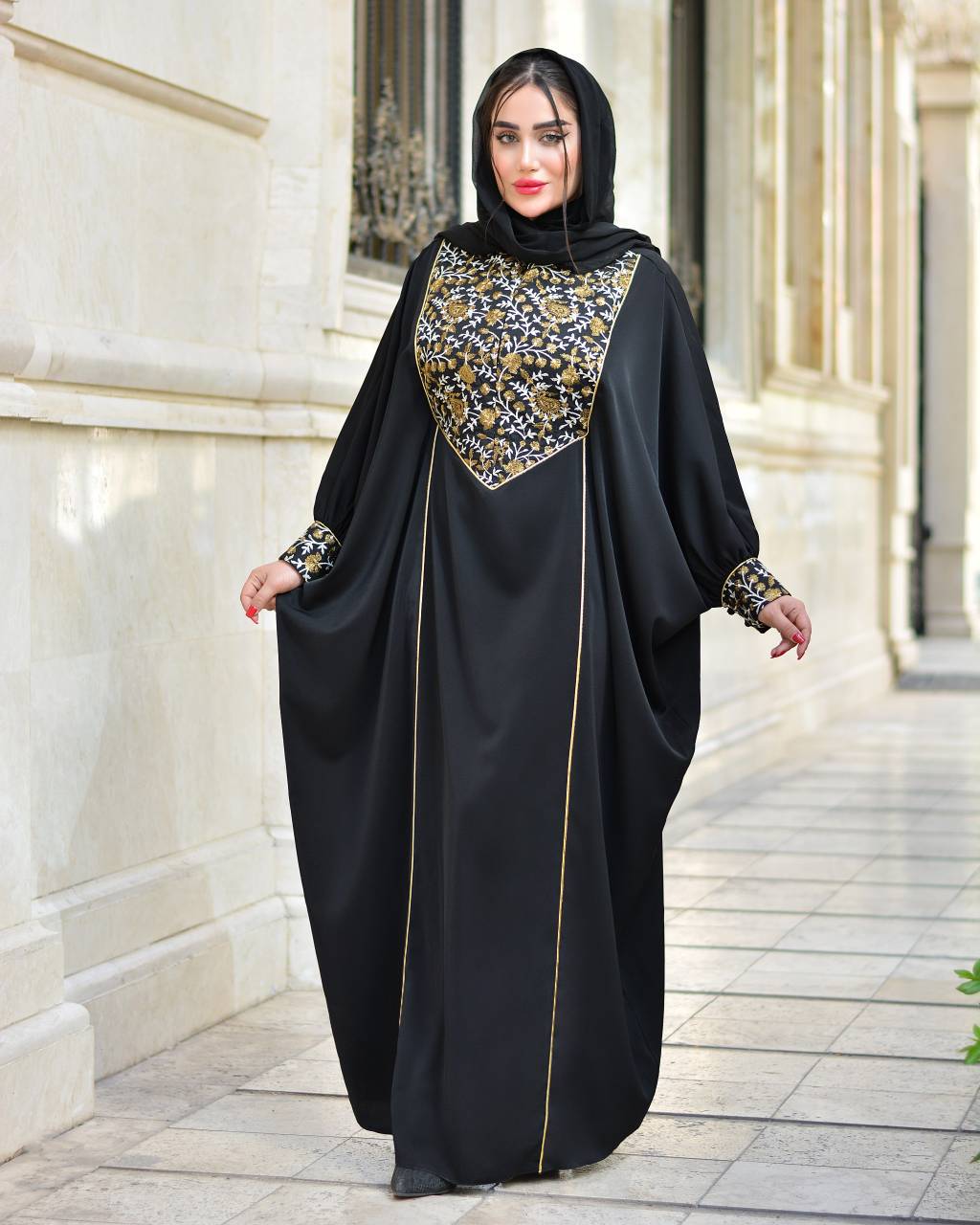 مانتو عبایی زنانه کد ۴۰۵۹