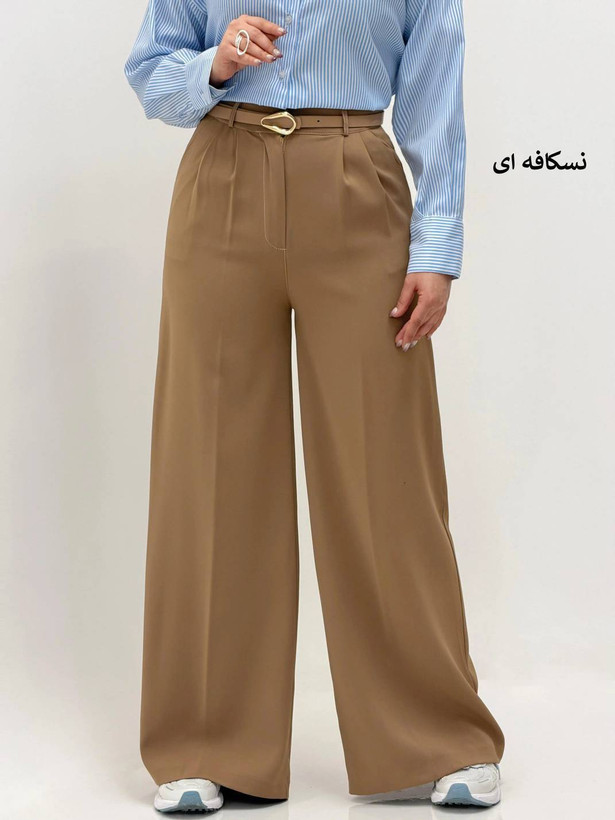 شلوار زنانه بگ کرپ دابل