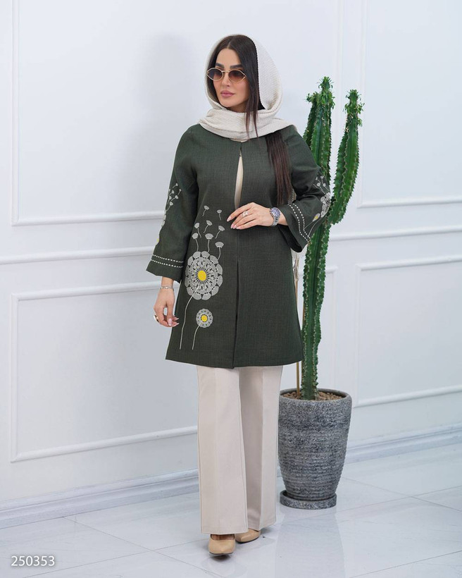 مانتو زنانه شانتون تایوان کد۲۵۰۳