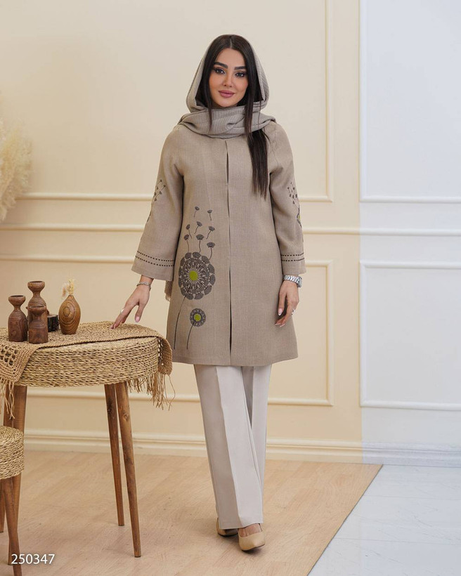 مانتو زنانه شانتون تایوان کد۲۵۰۳