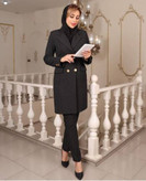 مانتو شلوار اداری زنانه ۴ دکمه