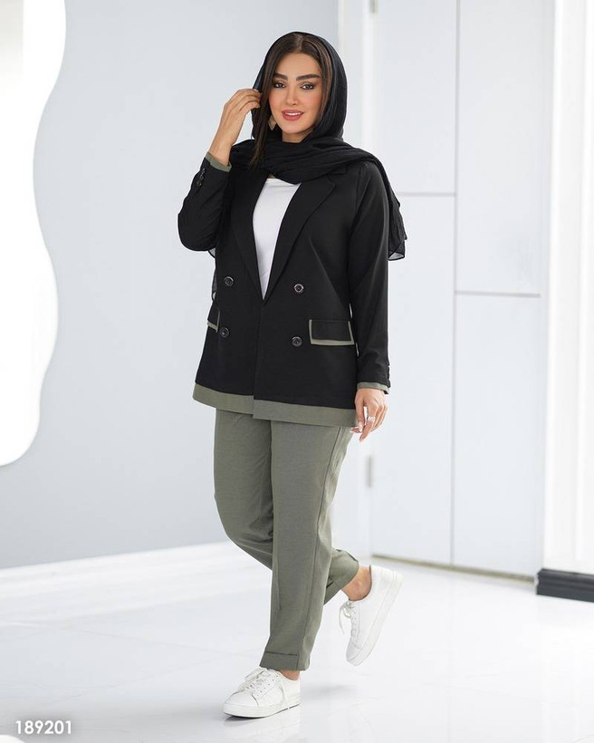 کت و شلوار زنانه لنین روما کد ۱۸۹۲