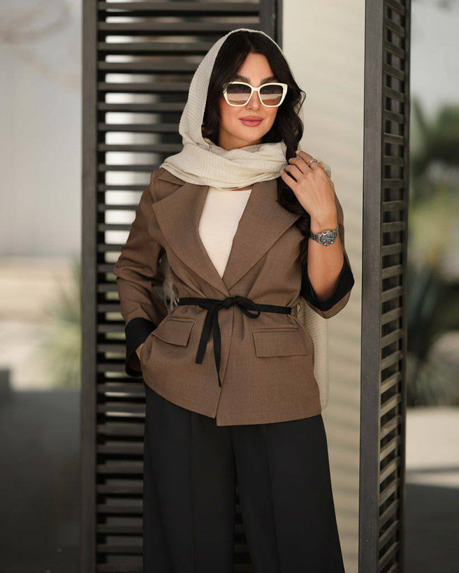 کت و شلوار رنانه بزیاق کد ۷۸۵
