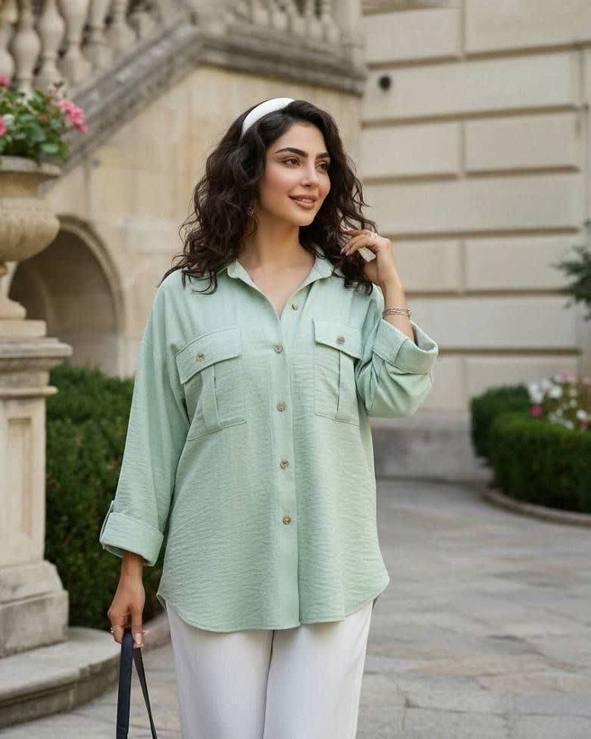 شومیز زنانه پایین هلال