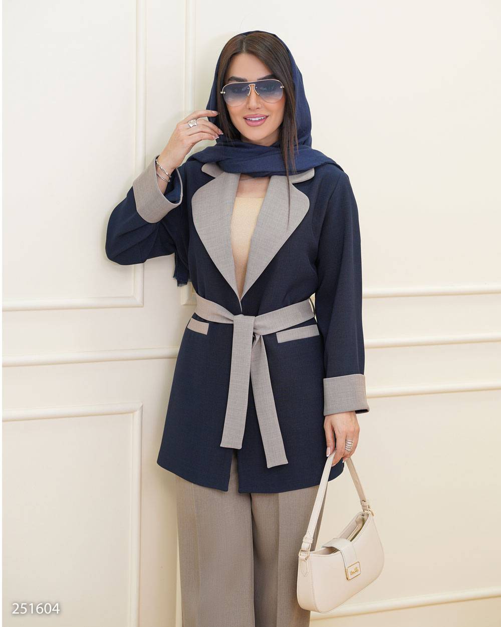مانتو کتی زنانه پارچه هرمس کد ۲۵۱۶