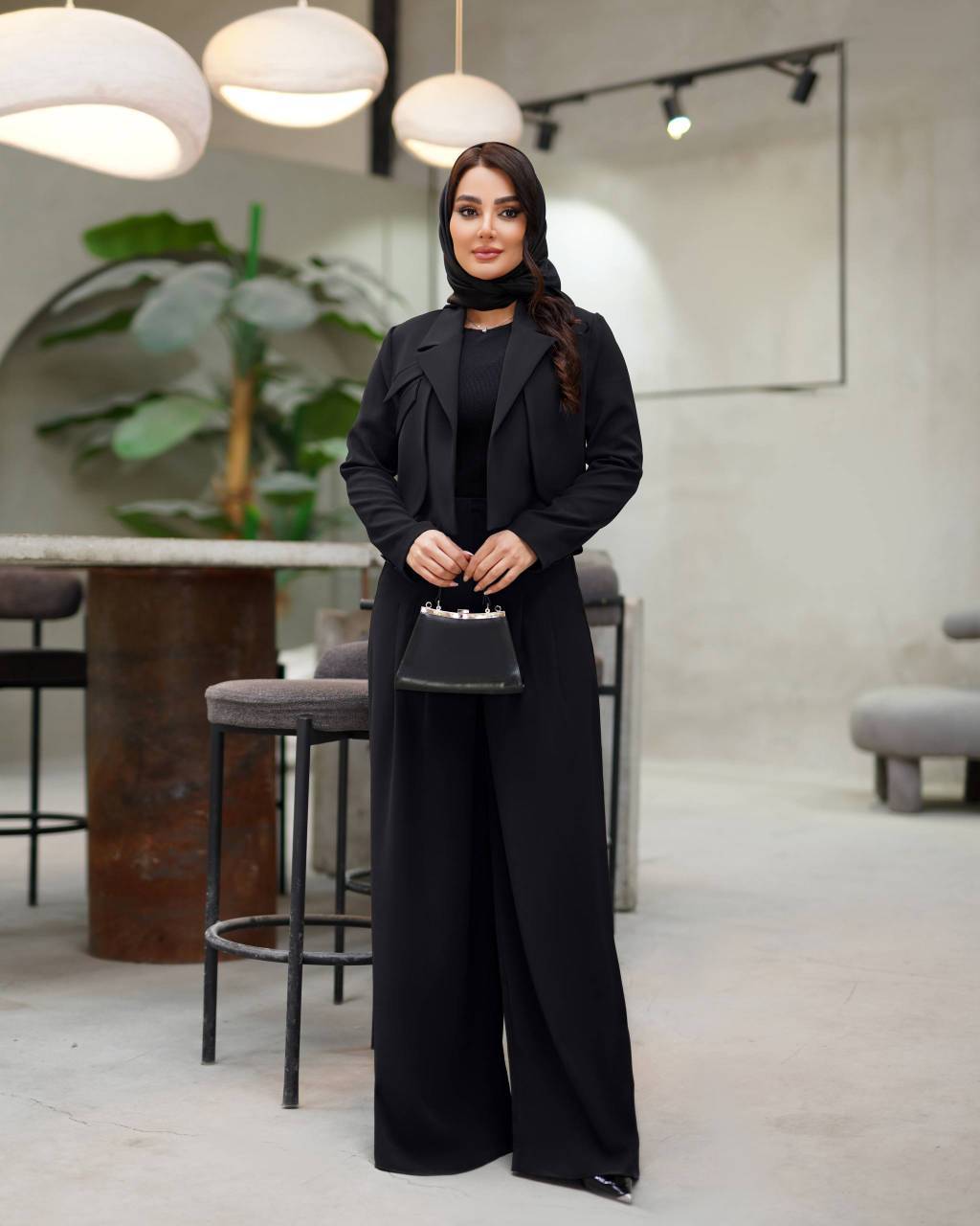 کت و شلوار زنانه مجلسی کد۱۲۶۱