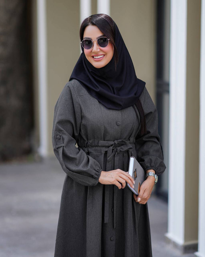 مانتو دانشجویی اداری مدل کد ۱۵۳