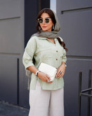 شومیز سوفیا شنل بیرونی زنانه کد۲۴۵۱
