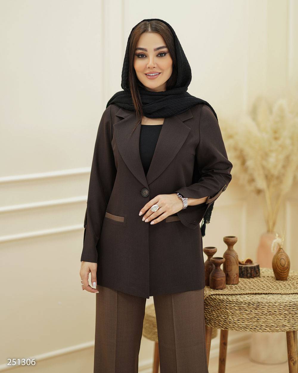 کت و شلوار ترند زنانه  کد ۲۵۱۳