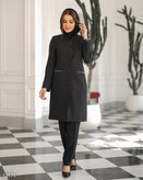 مانتو شلوار اداری زنانه کد ۵۲۱