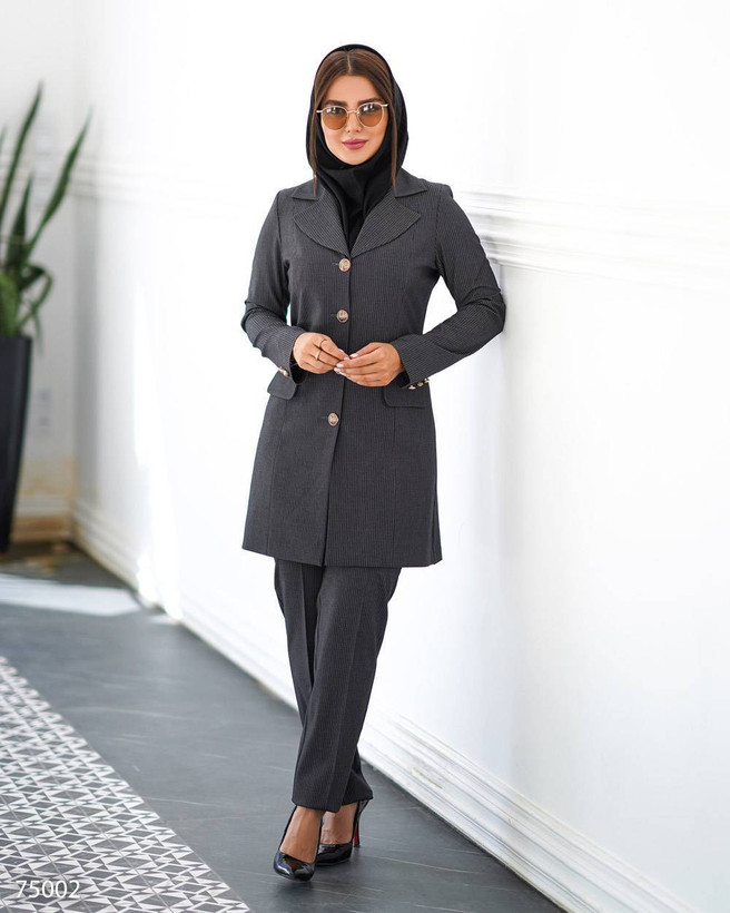 مانتو شلوار اداری زنانه فیونا کد ۷۵۰