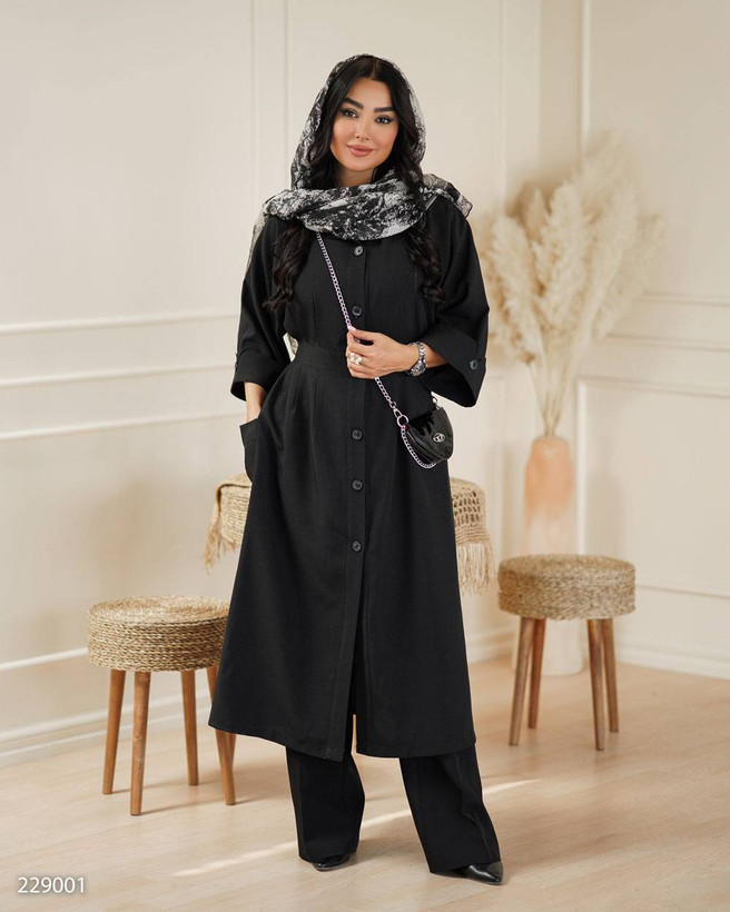 مانتو بهاره زنانه کد ۲۲۹۰