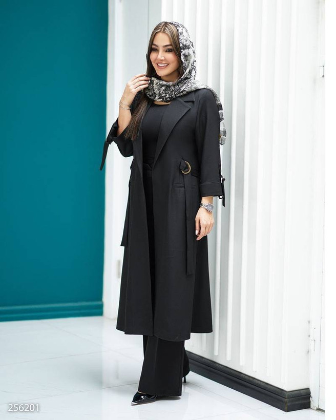 مانتو بلند زنانه کد۲۵۶۲