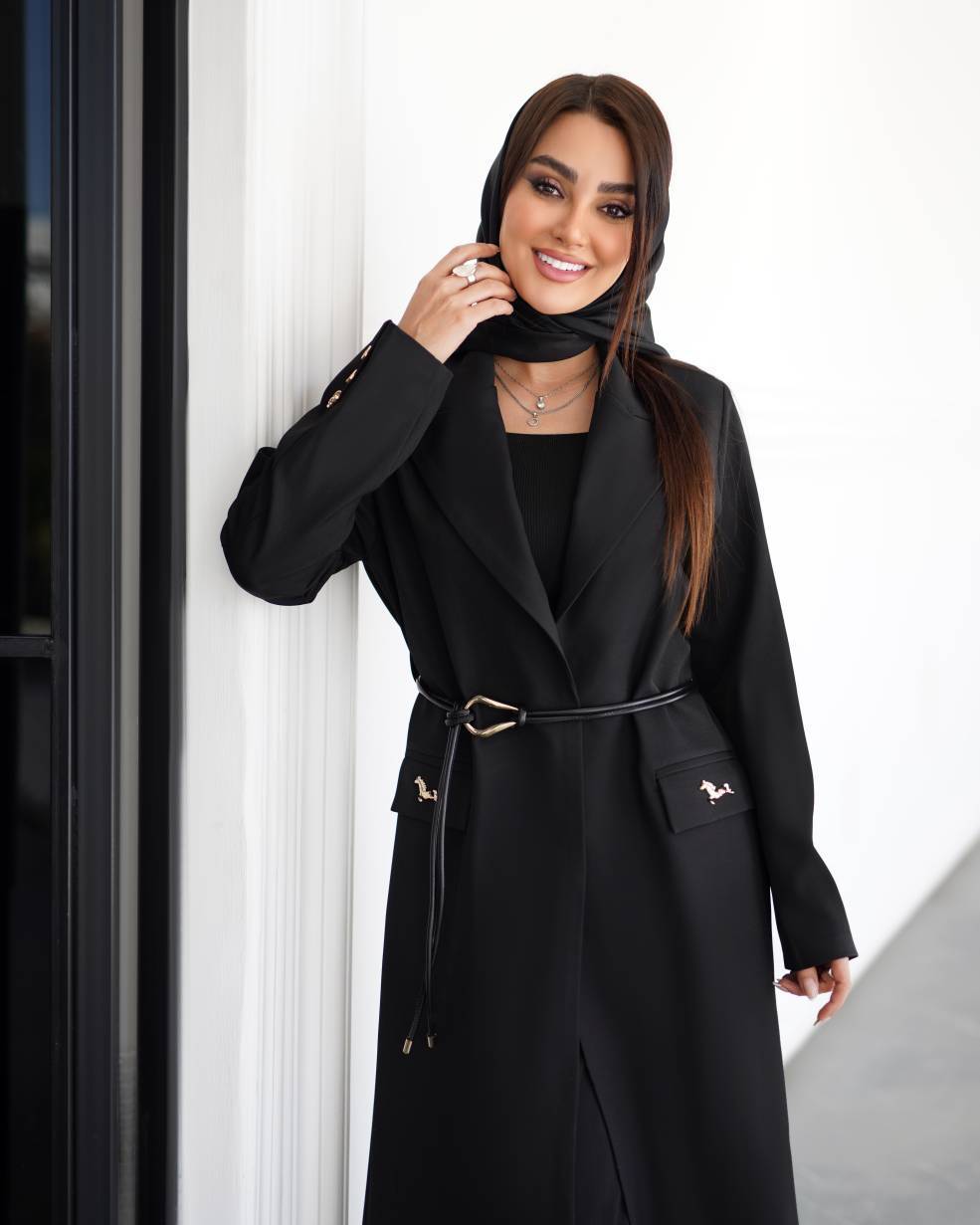 مانتو بلند زنانه شیک هورس