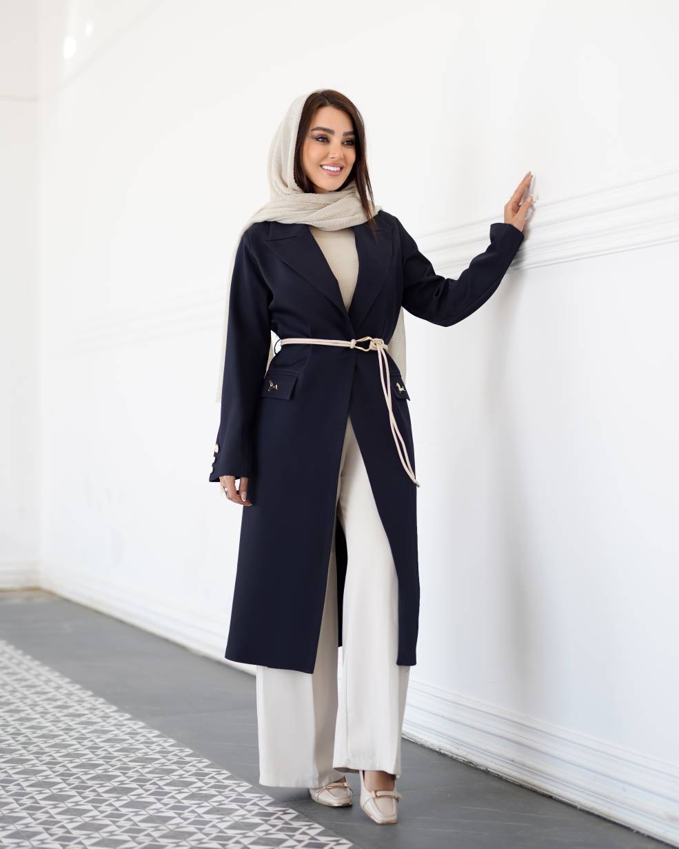 مانتو بلند زنانه شیک هورس