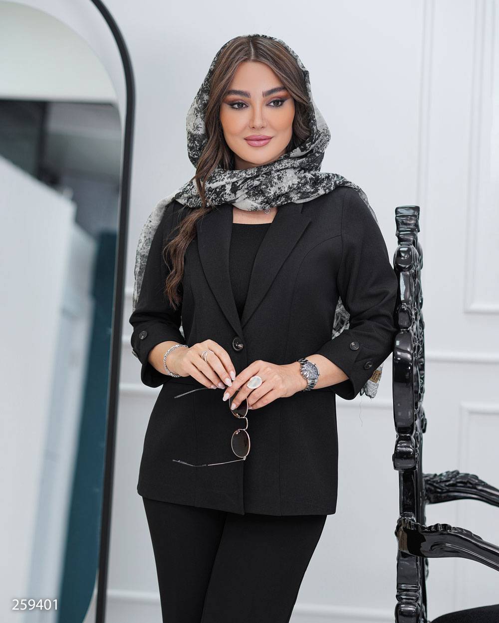 کت رسمیزنانه گاواردین کد۲۵۹۴