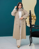 مانتو بلند زنانه کد ۲۱۵۶