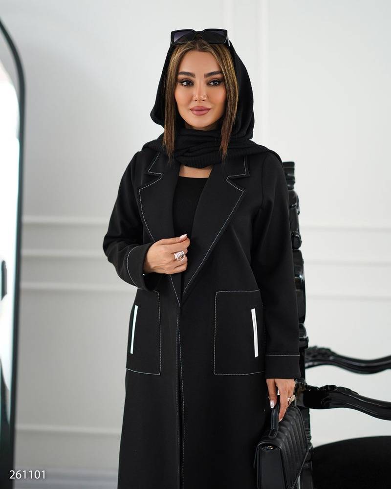 مانتو بلند زنانه کد۲۶۱۱