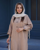 مانتو زنانه آستین گت پارچه لوریس