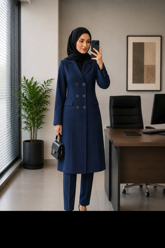 مانتو شلوار اداری زنانه پرشین فا