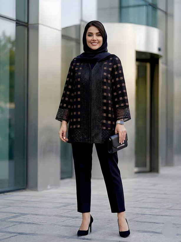 مانتو مجلسی زنانه کد۰۴۲۸