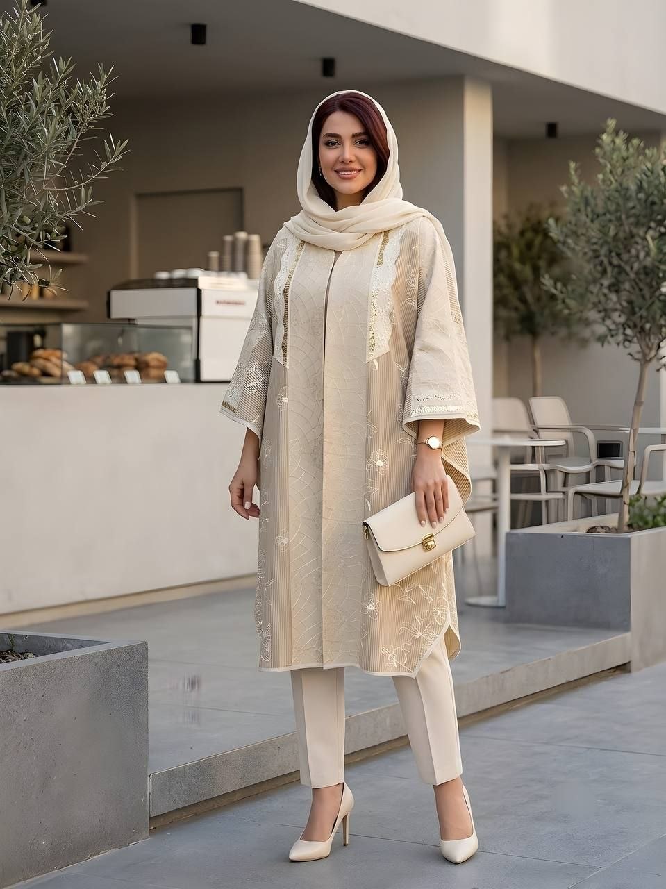 مانتو پانچ مجلسی زنانه۰۴۵۳