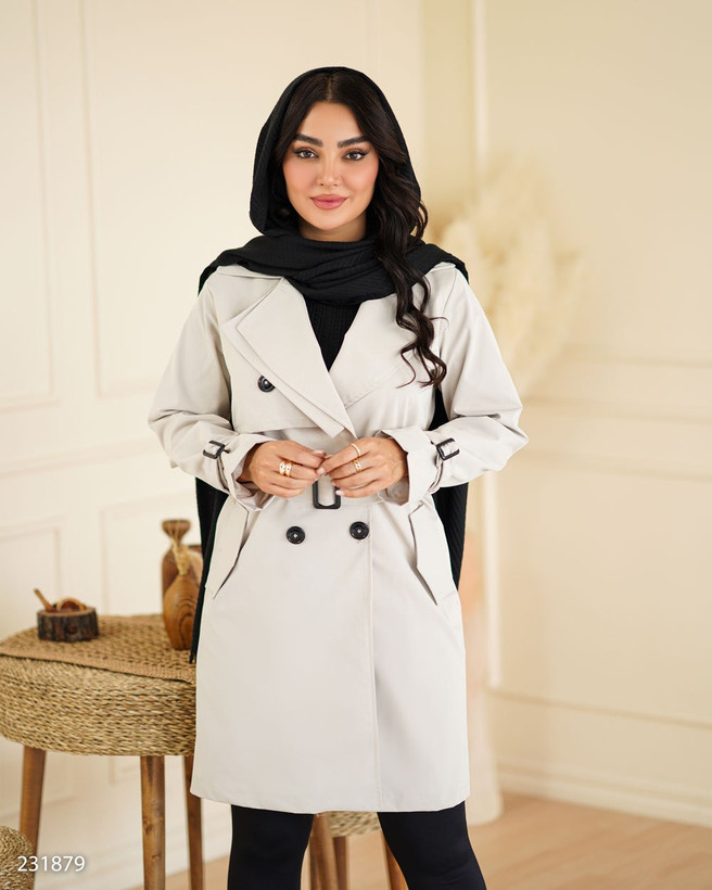 بارانی زنانه کتان تی سی ۲۳۱۸