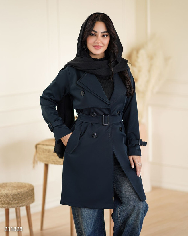 بارانی زنانه کتان تی سی ۲۳۱۸