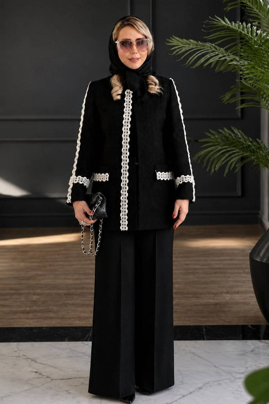 کت و شلوار مجلسی زنانه الما