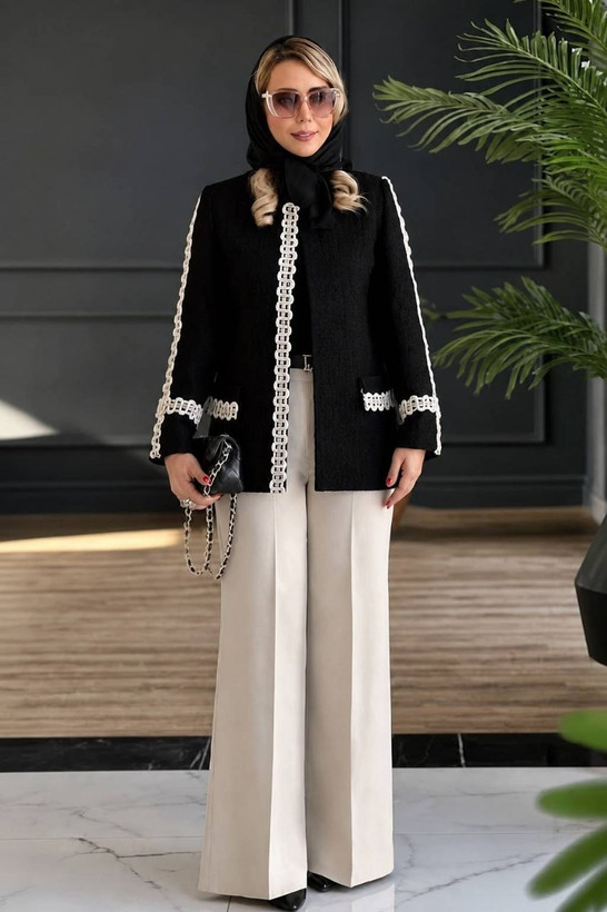 کت و شلوار مجلسی زنانه الما