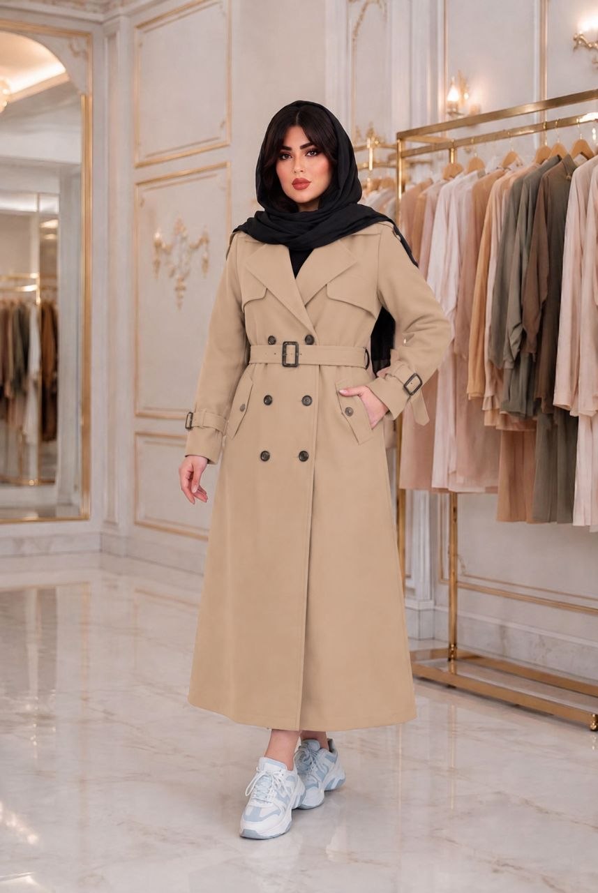 مانتو بارانی تی سی زنانه