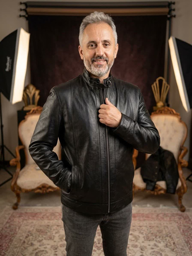 کت چرم مردانه چرم طبیعی گوسفندی