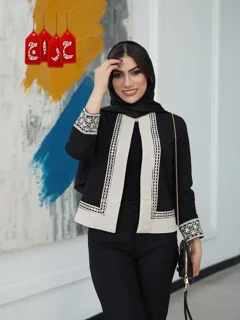 کت کراپ و شلوار زنانه کد 24