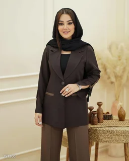 کت و شلوار زنانه مجلسی کد۲۵۱۳