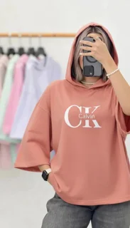 تیشرت لانگ CKکد ۱۰۴۴۵