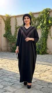 مانتو عبایی زنانه نگینی کد۴۸۸