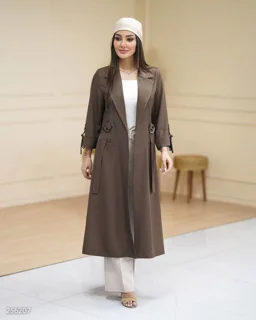 مانتو بلند زنانه کد۲۵۶۲